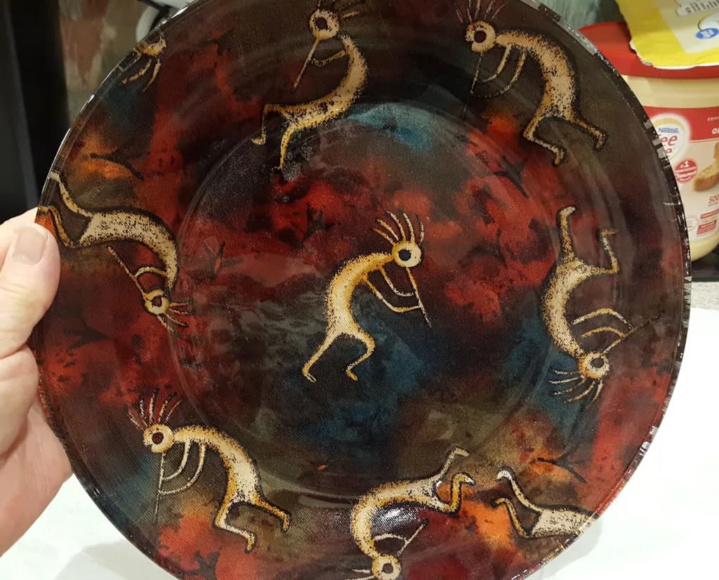 Kokopelli Plate Design