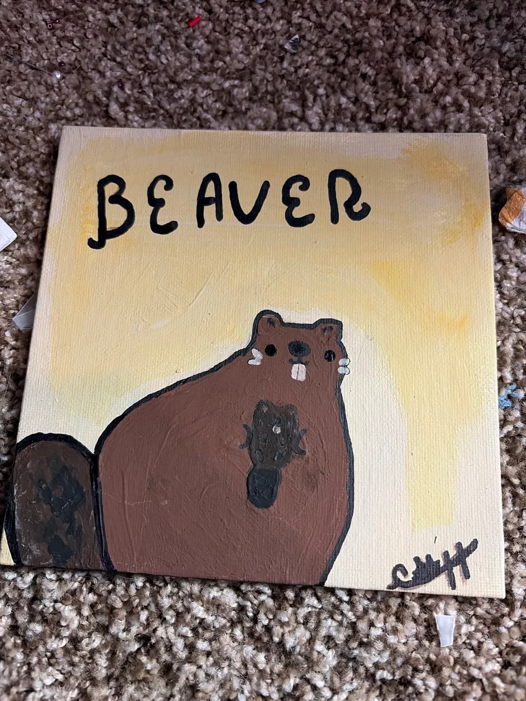 Beaver Portrait