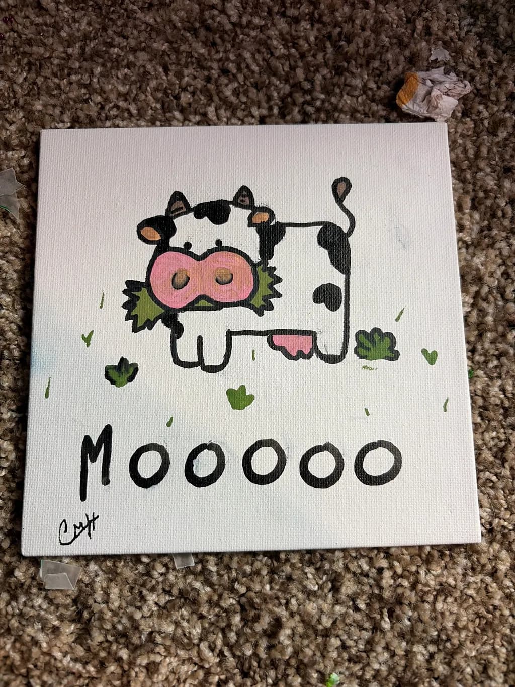Playful Cow Mooo