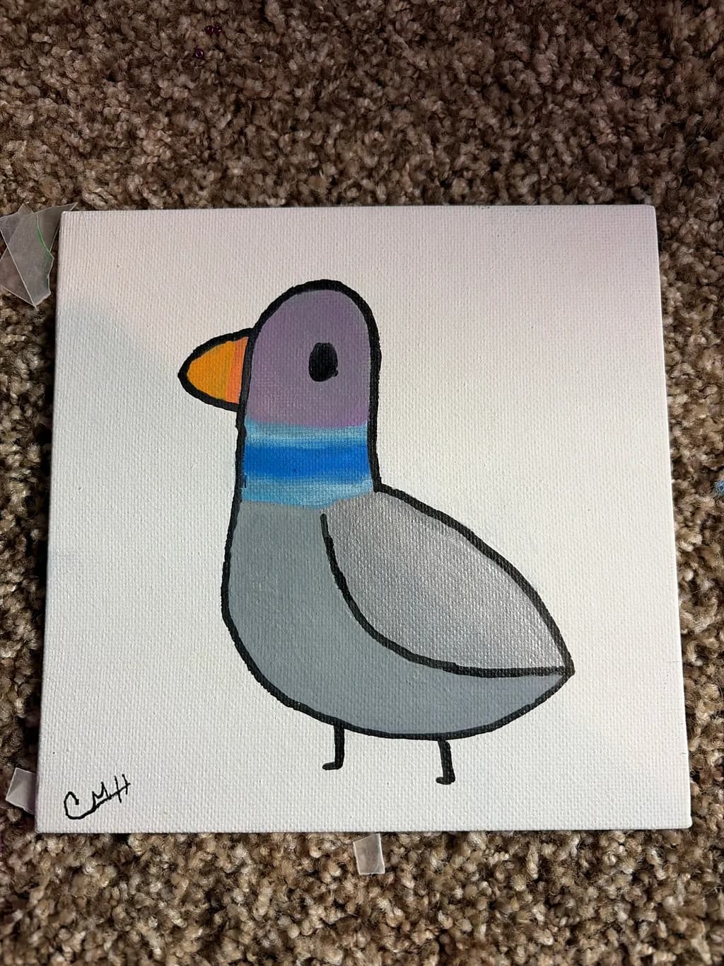 Simple Bird Portrait