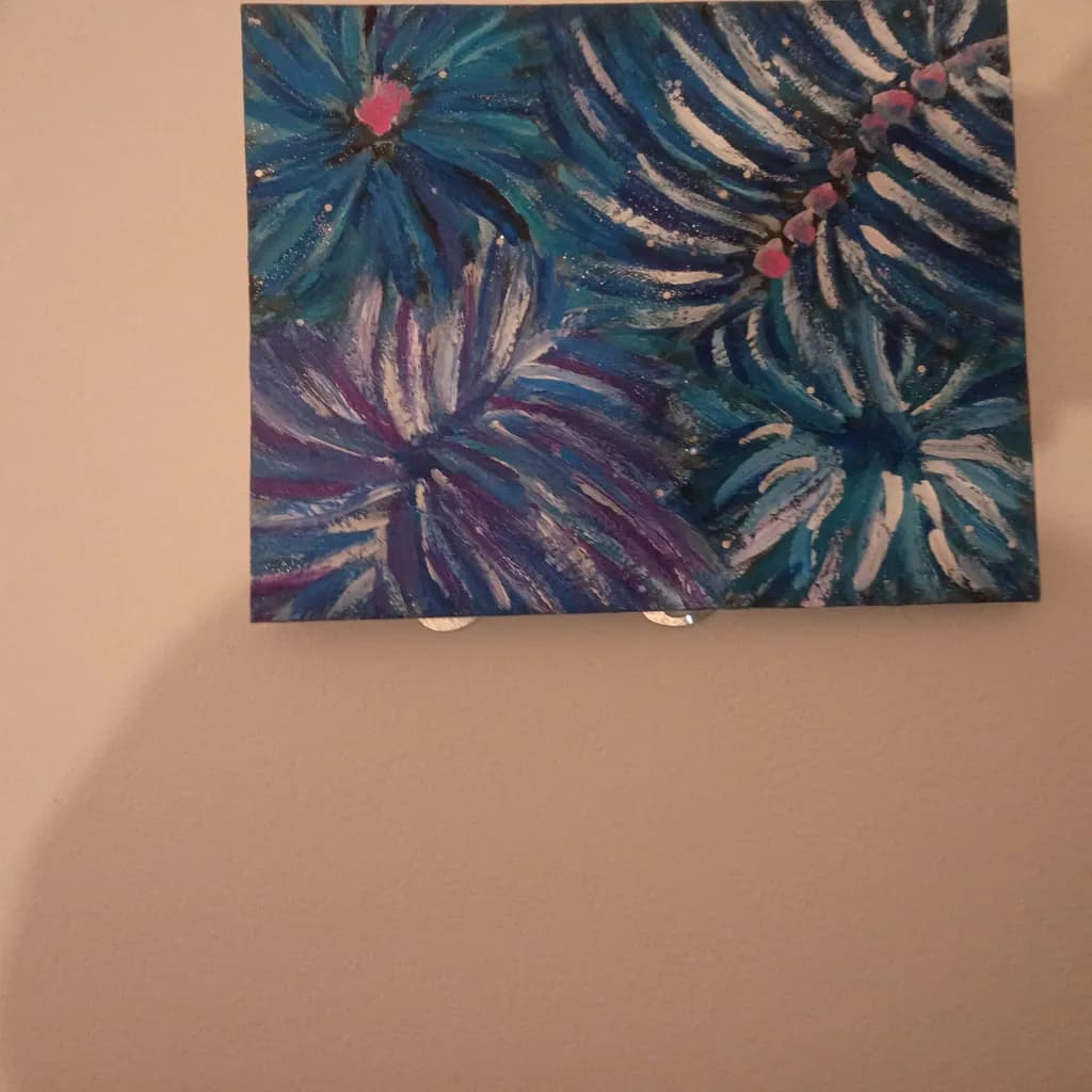 Blue Flowers Dance
