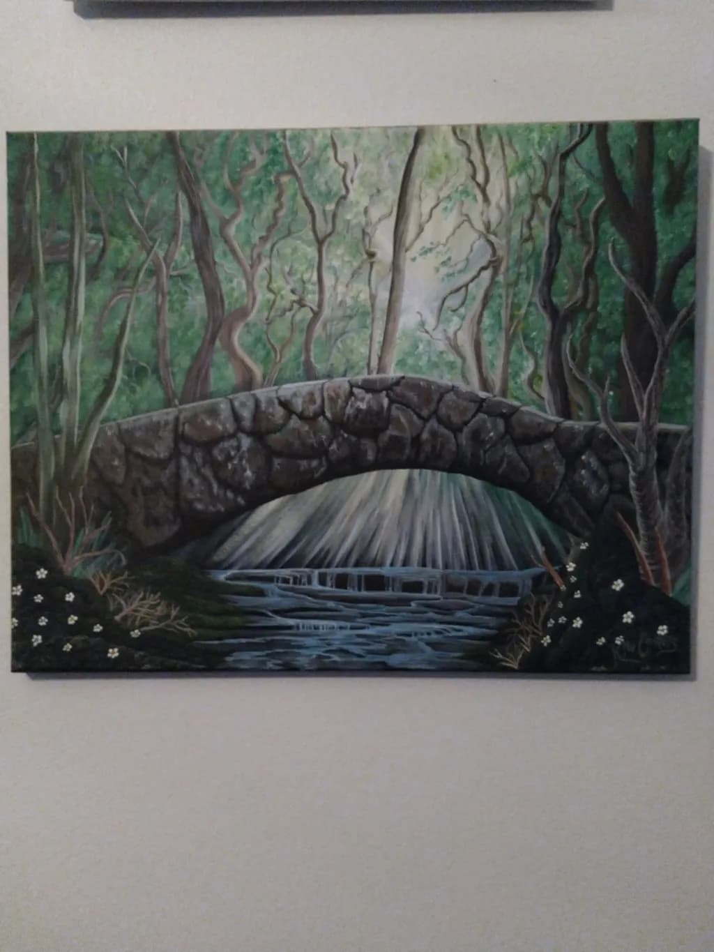 Forest Bridge Stream