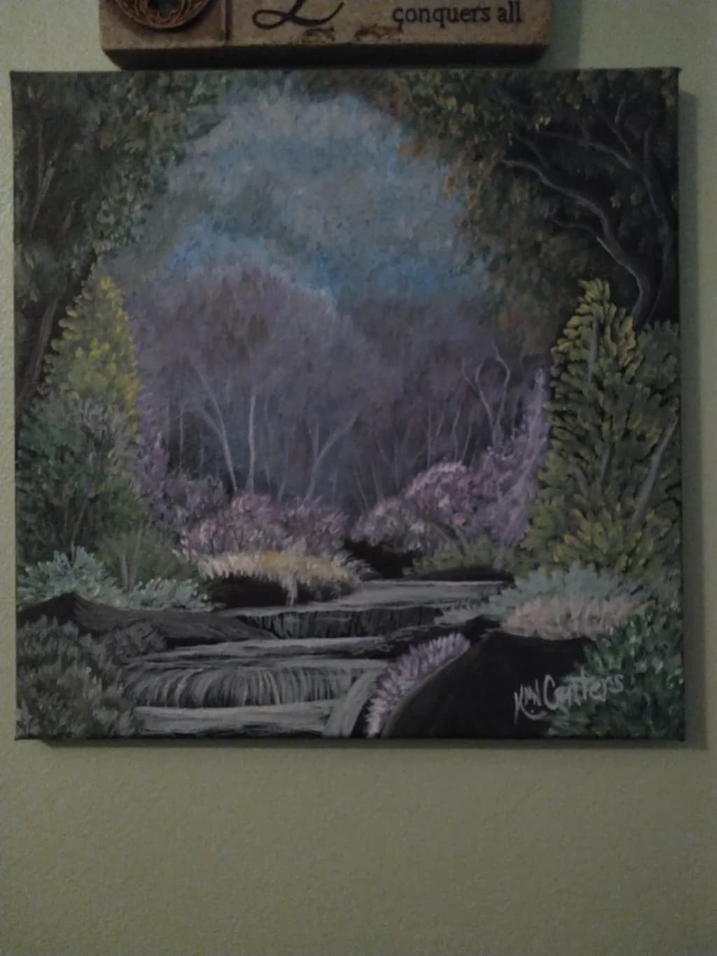Forest Waterfalls Reflection