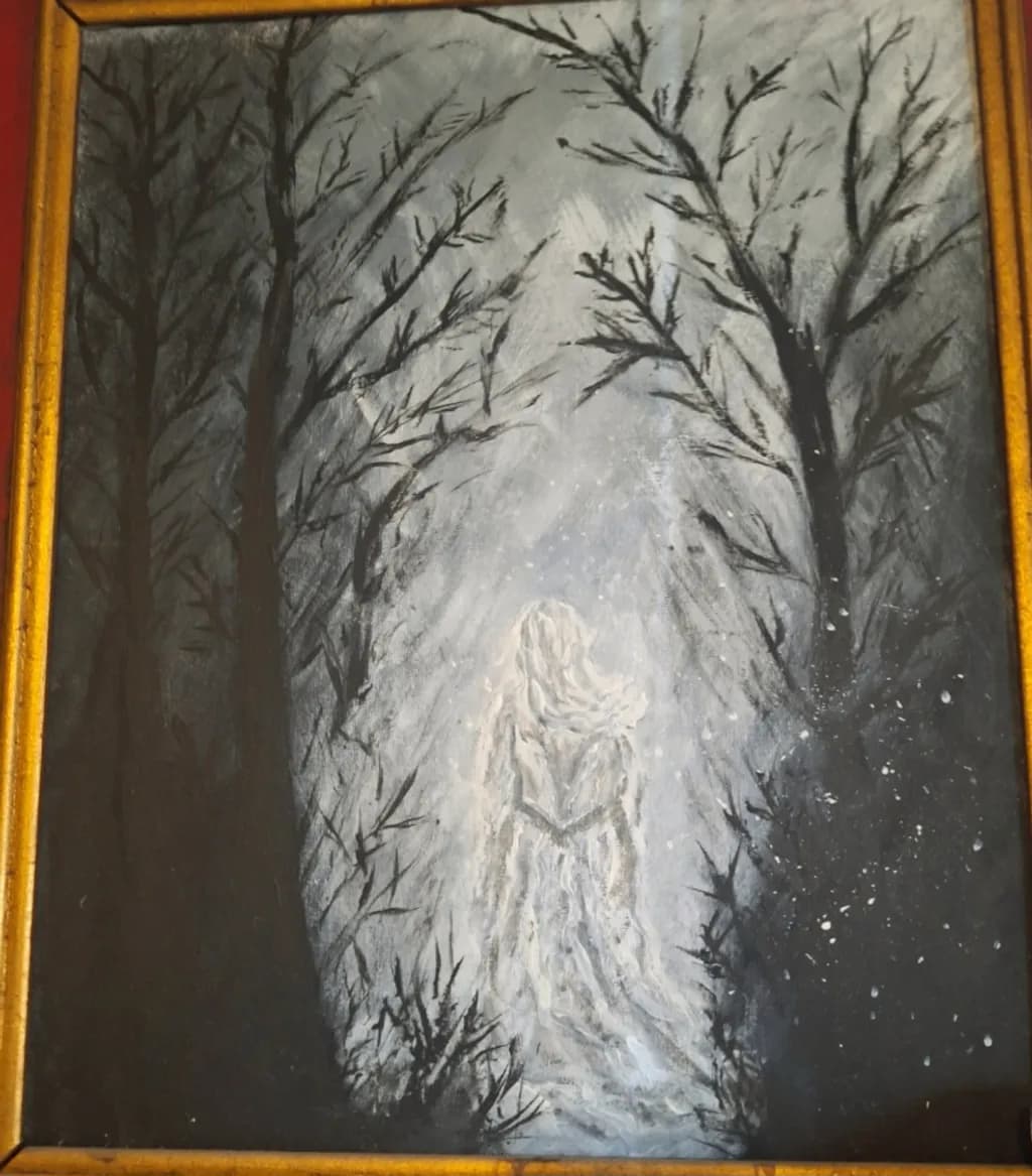 Ghostly Forest Figure