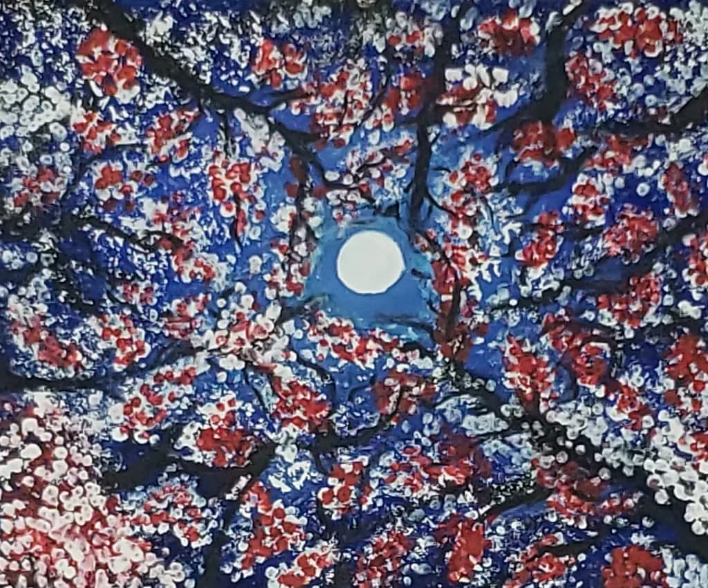 Cherry Blossom Moon