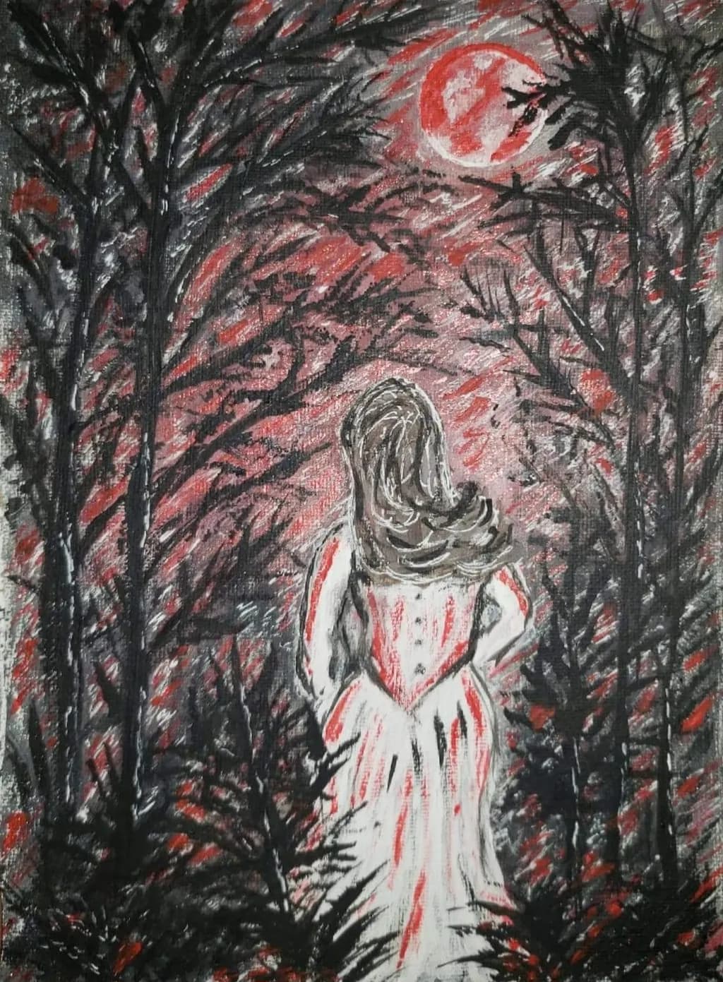 Moonlit Forest Figure
