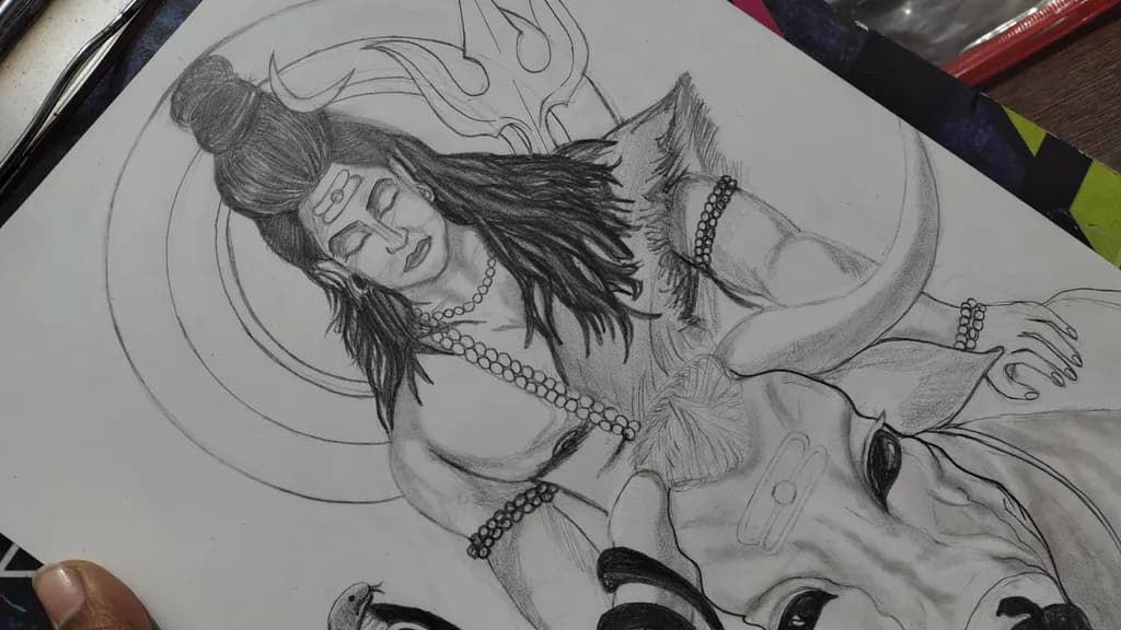 Shiva and Bull