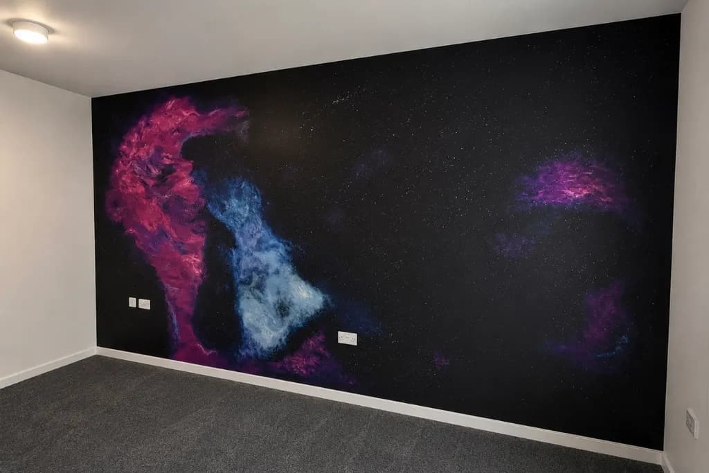 Cosmic Nebula Wall
