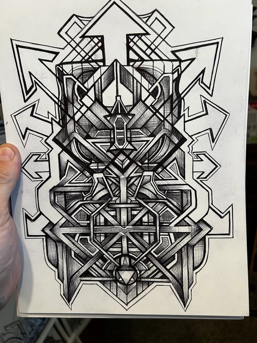 Geometric Arrow Maze
