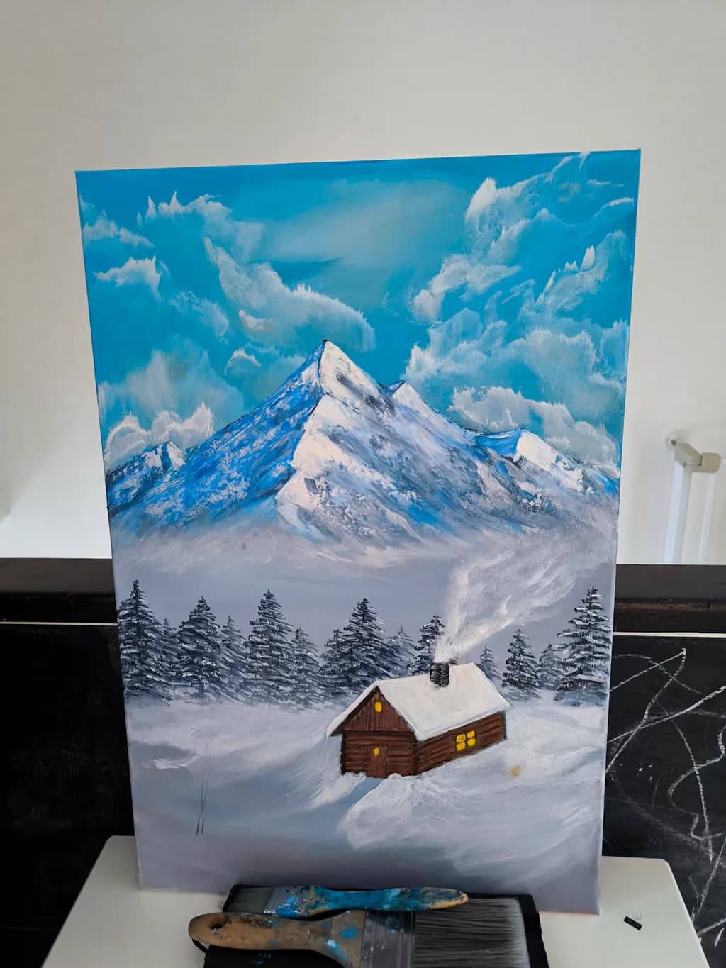 Snowy Mountain Cabin