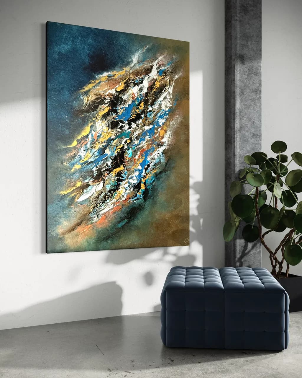 Abstract Ocean Depths