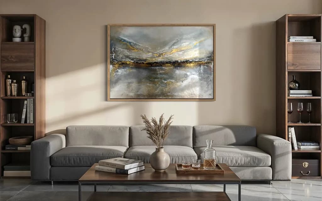 Mountain Lake Reflection