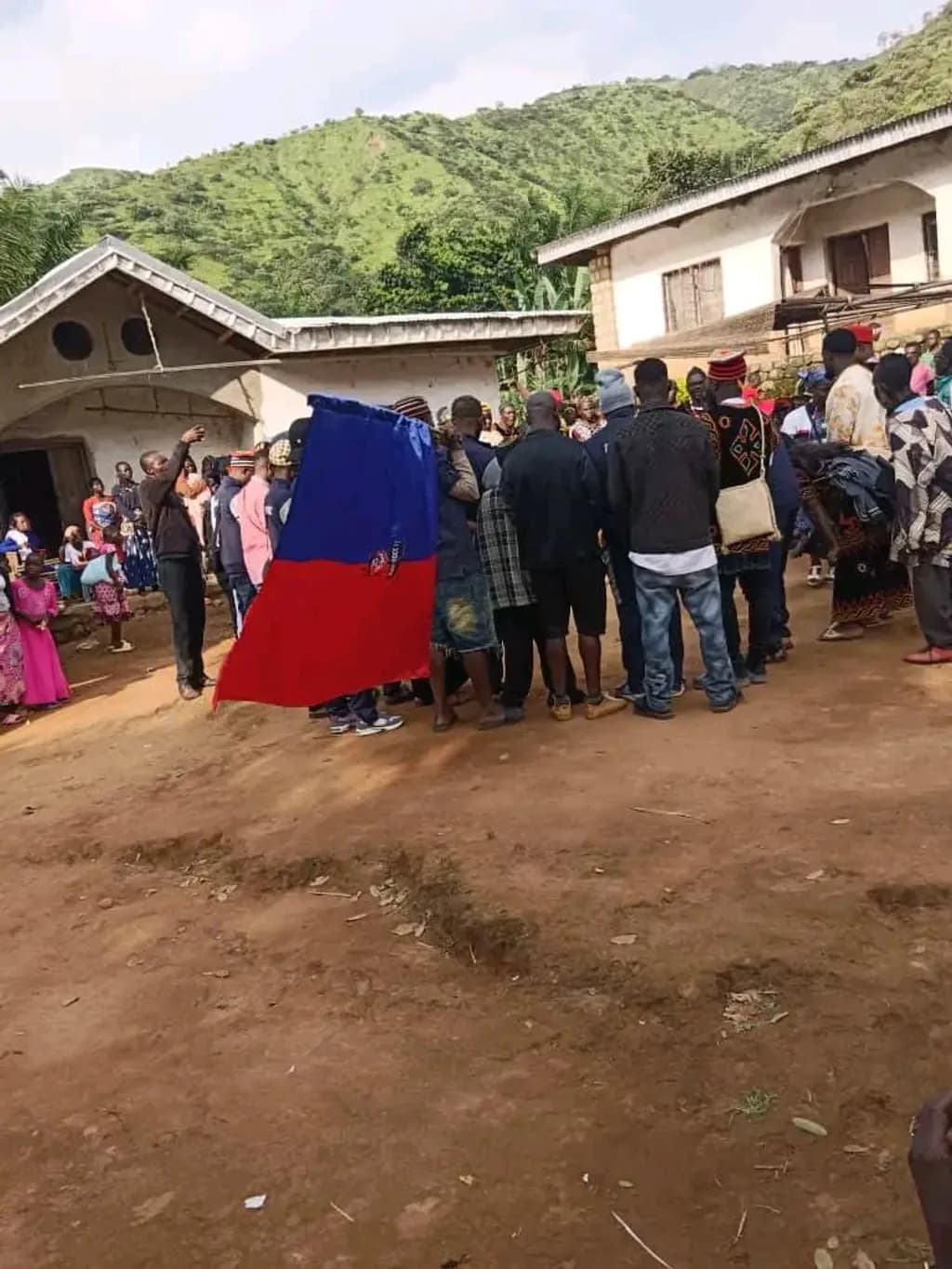 Community Gathering in Village