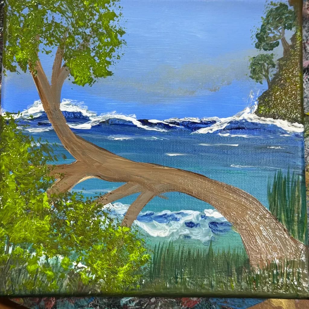 Ocean Shore Tree