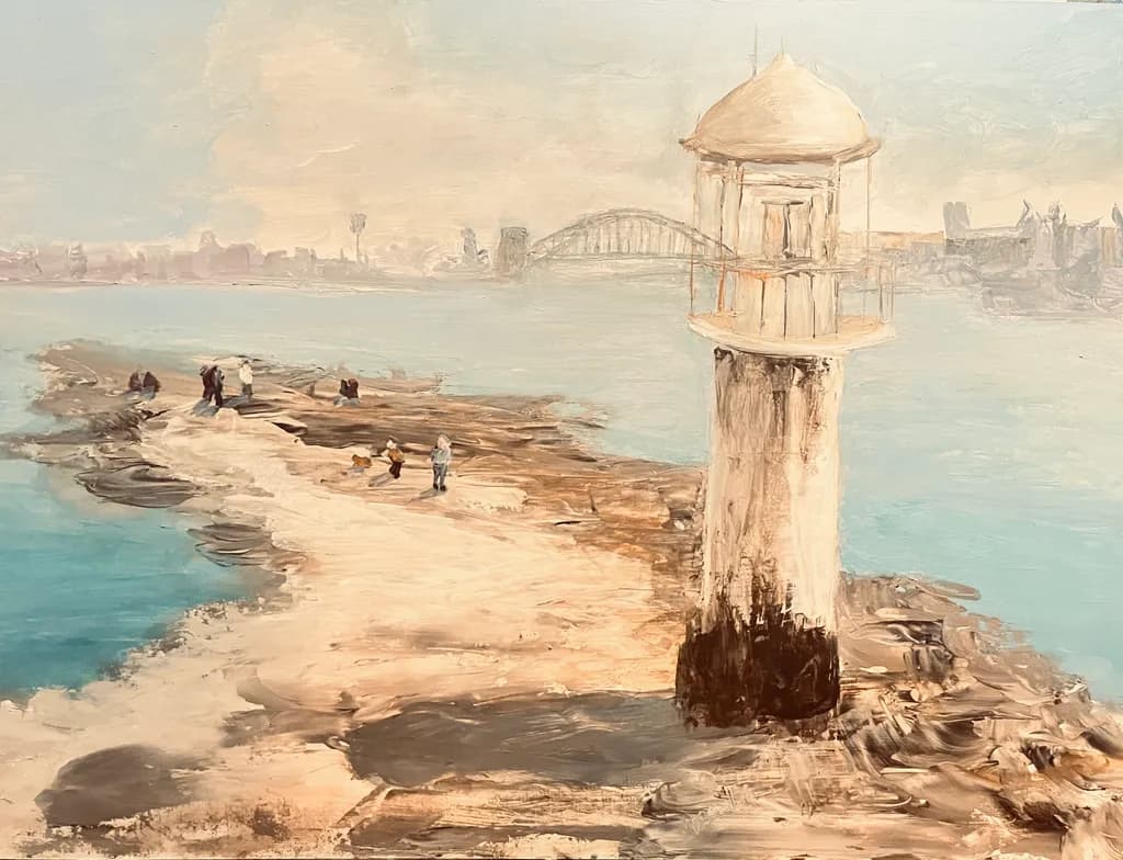 Lighthouse on the Breakwater