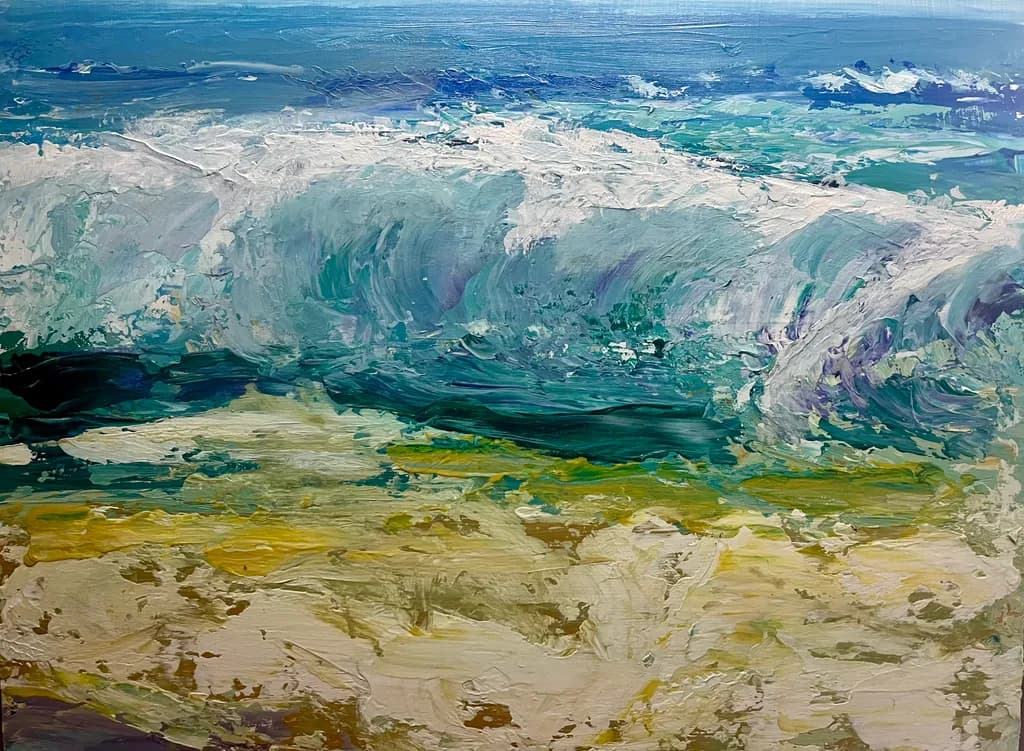 Waving Ocean