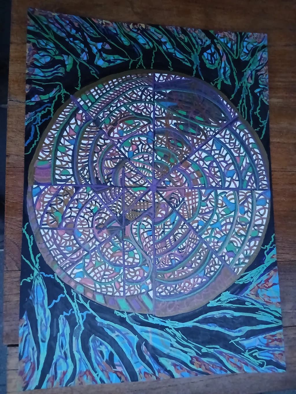 Tree Ring Pattern