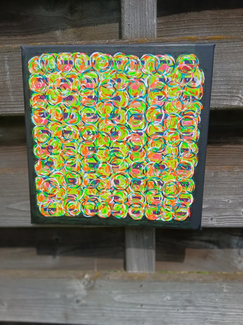 Colorful Circles Grid