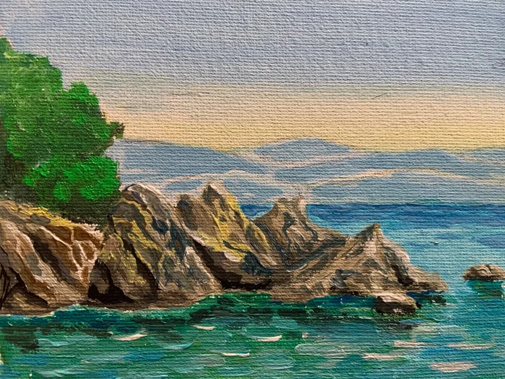 Rocky Shoreline Calm
