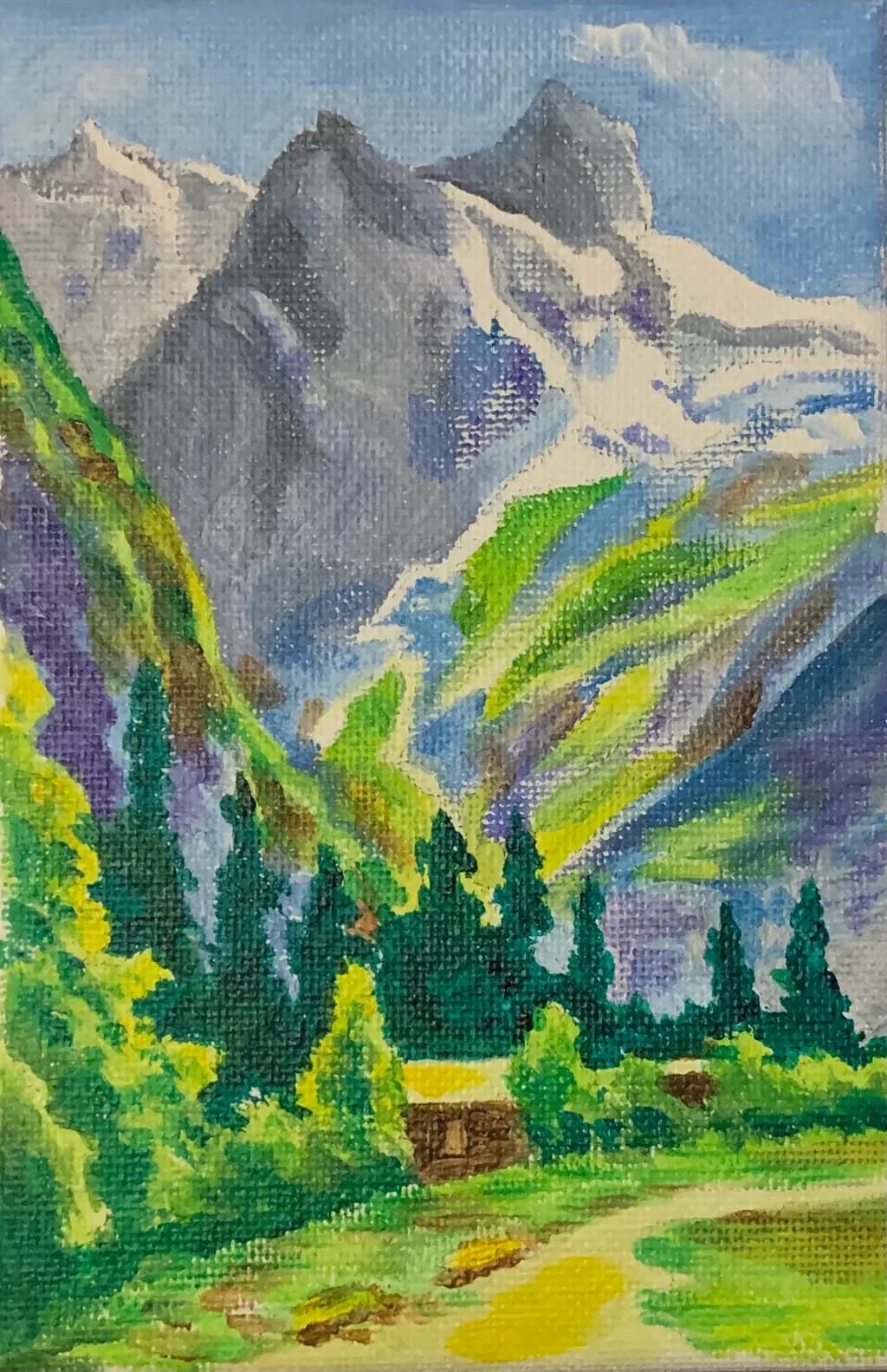 Mountain Cabin Path