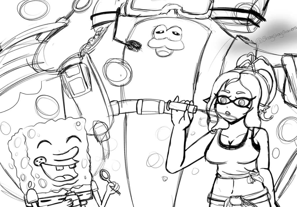 Sponge Adventure Bubbles