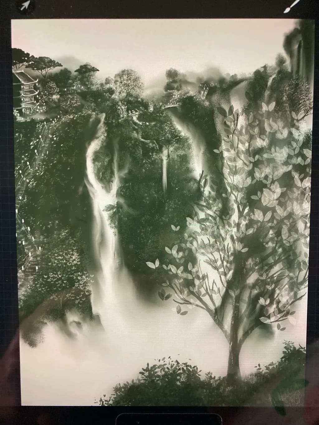 Waterfall Landscape