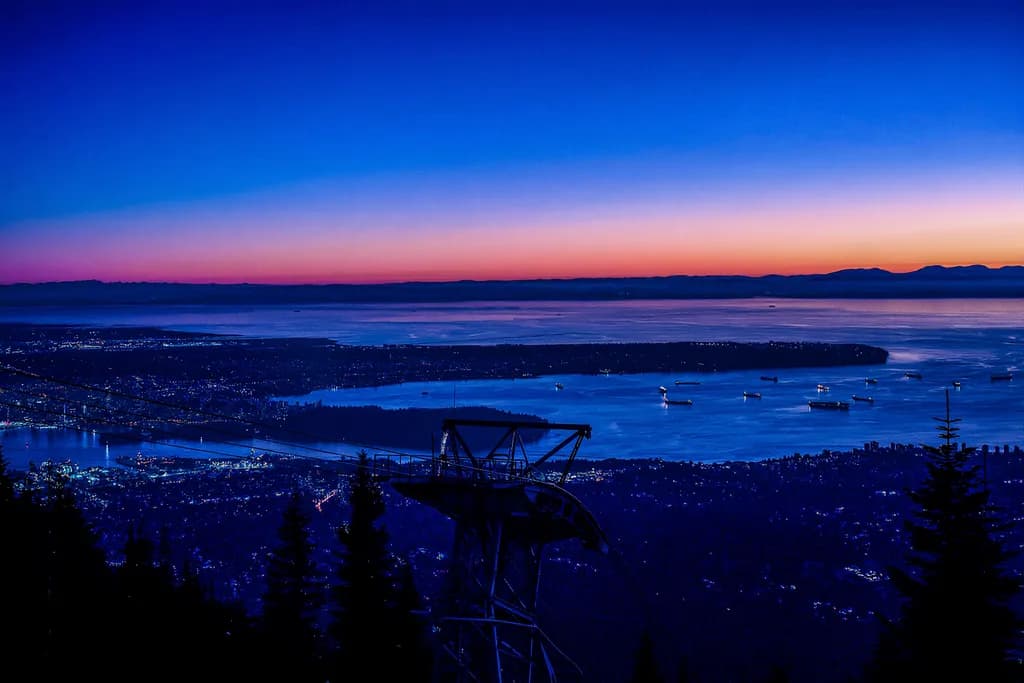 Vancouver from the Peak