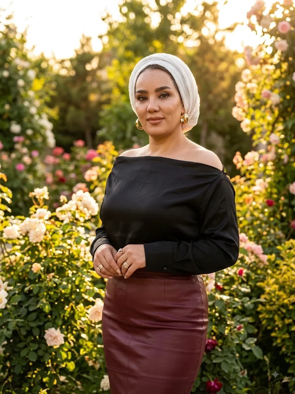 Rose Garden Portrait
