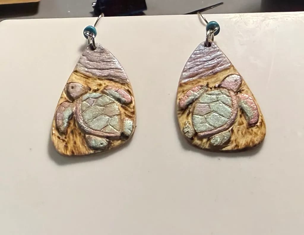 Sea Turtle Earrings