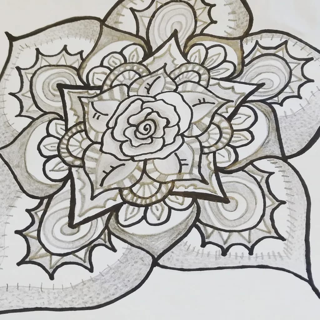 Rose Mandala