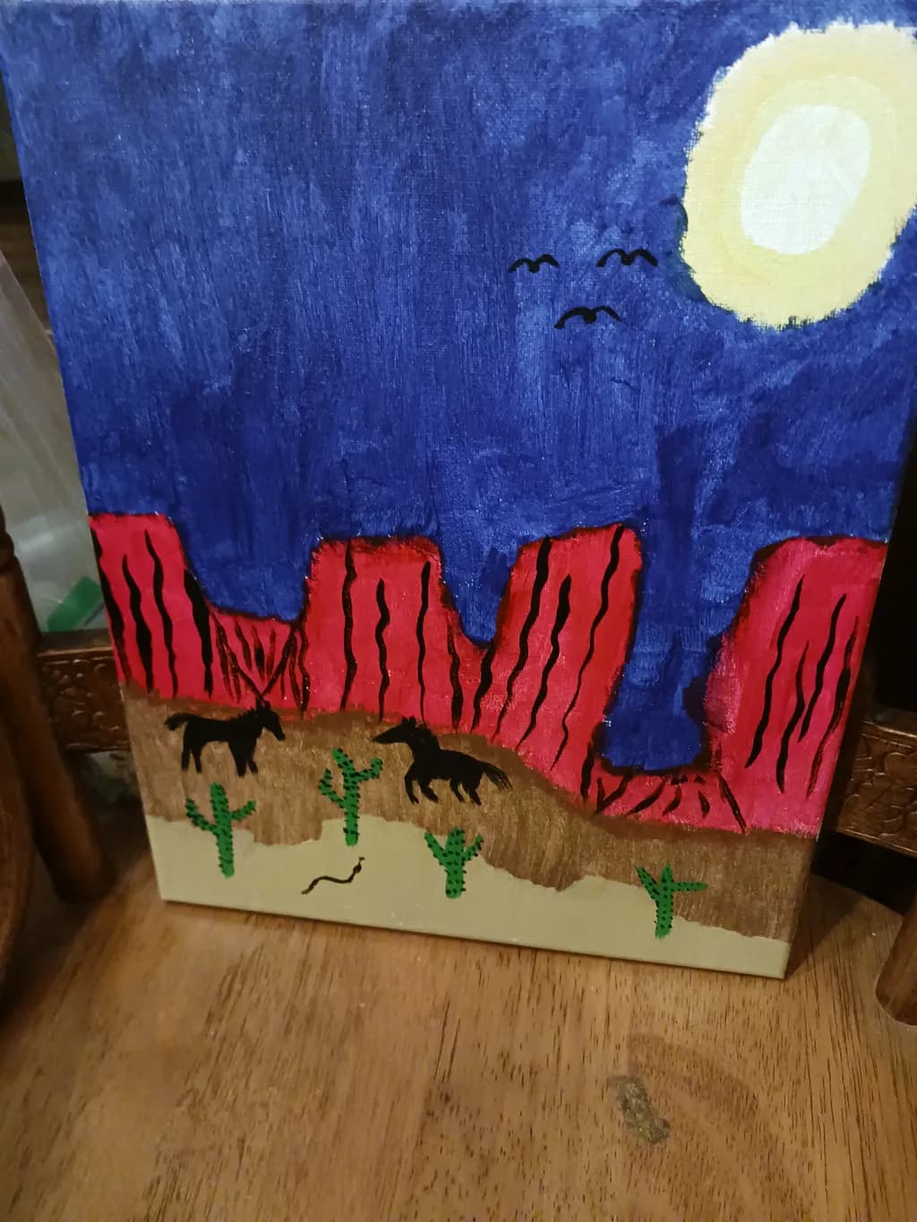 Moonlit Canyon Riders
