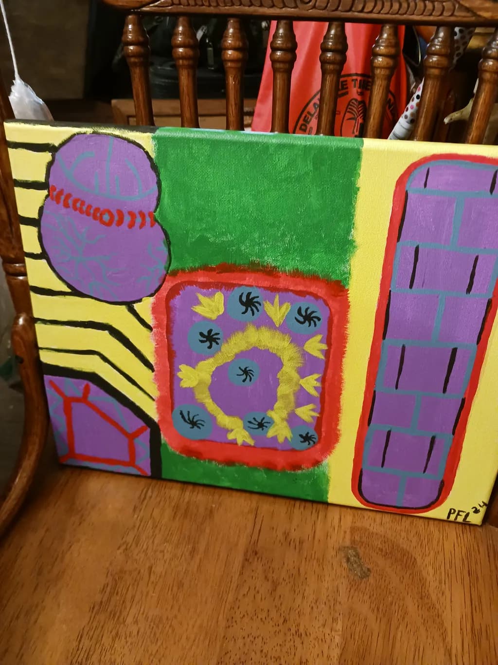 Geometric Garden Panel