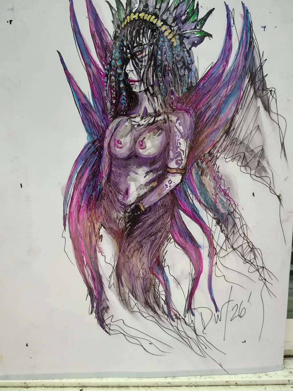 Purple Thorn Queen