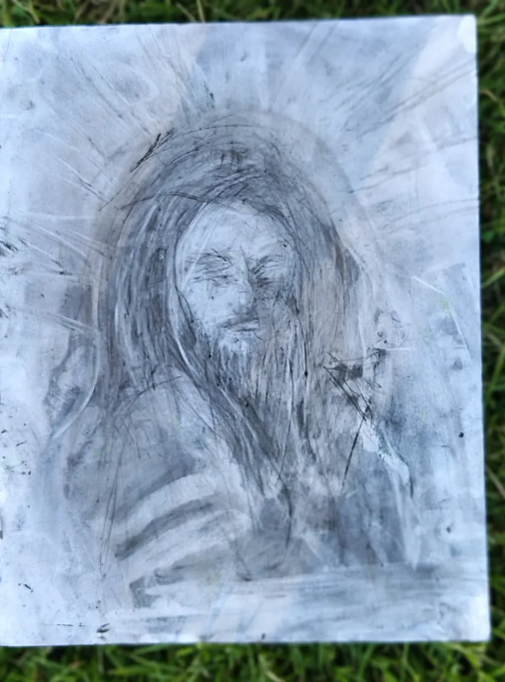 Weathered Bearded Portrait