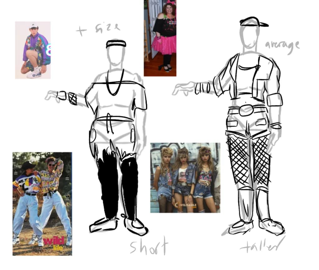 Streetwear Sketches