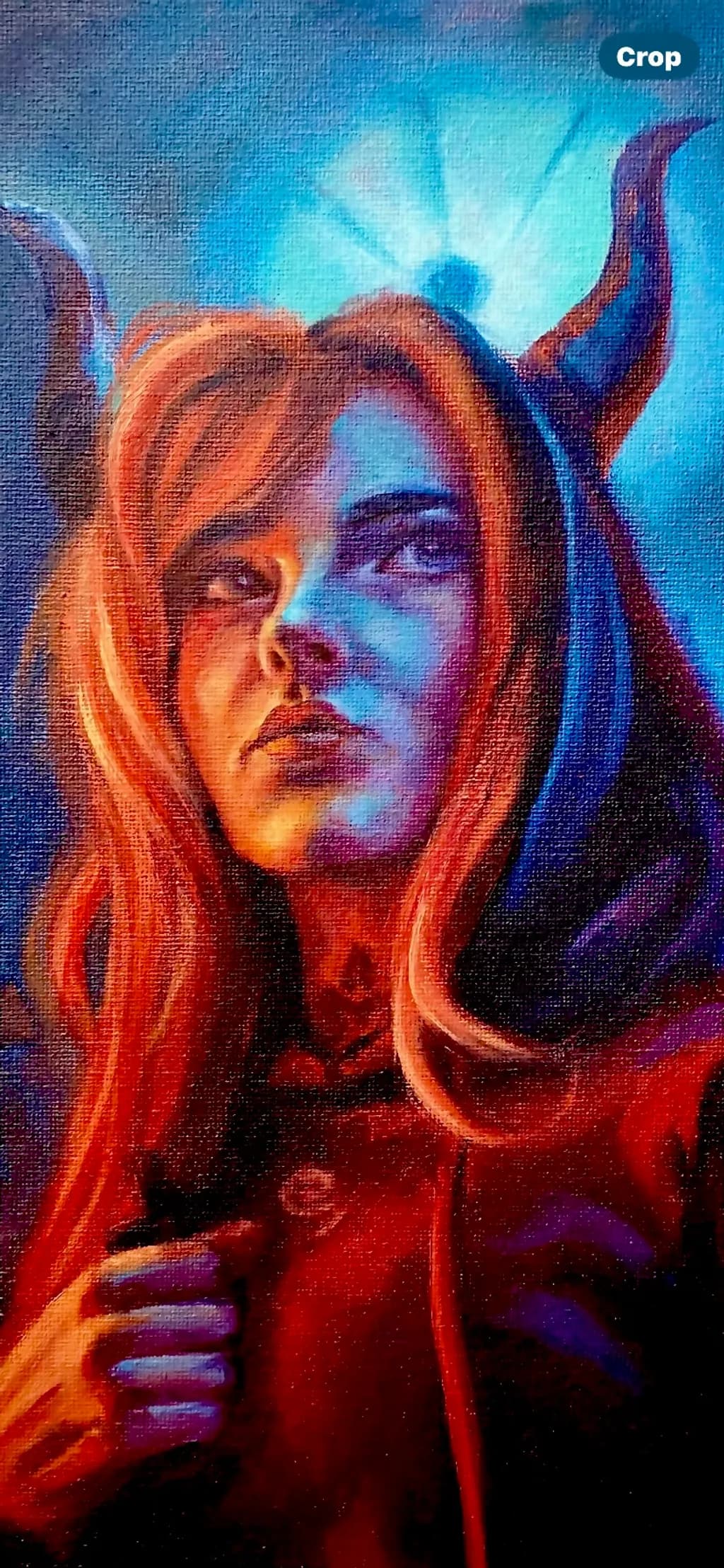 Neon Hooded Redhead
