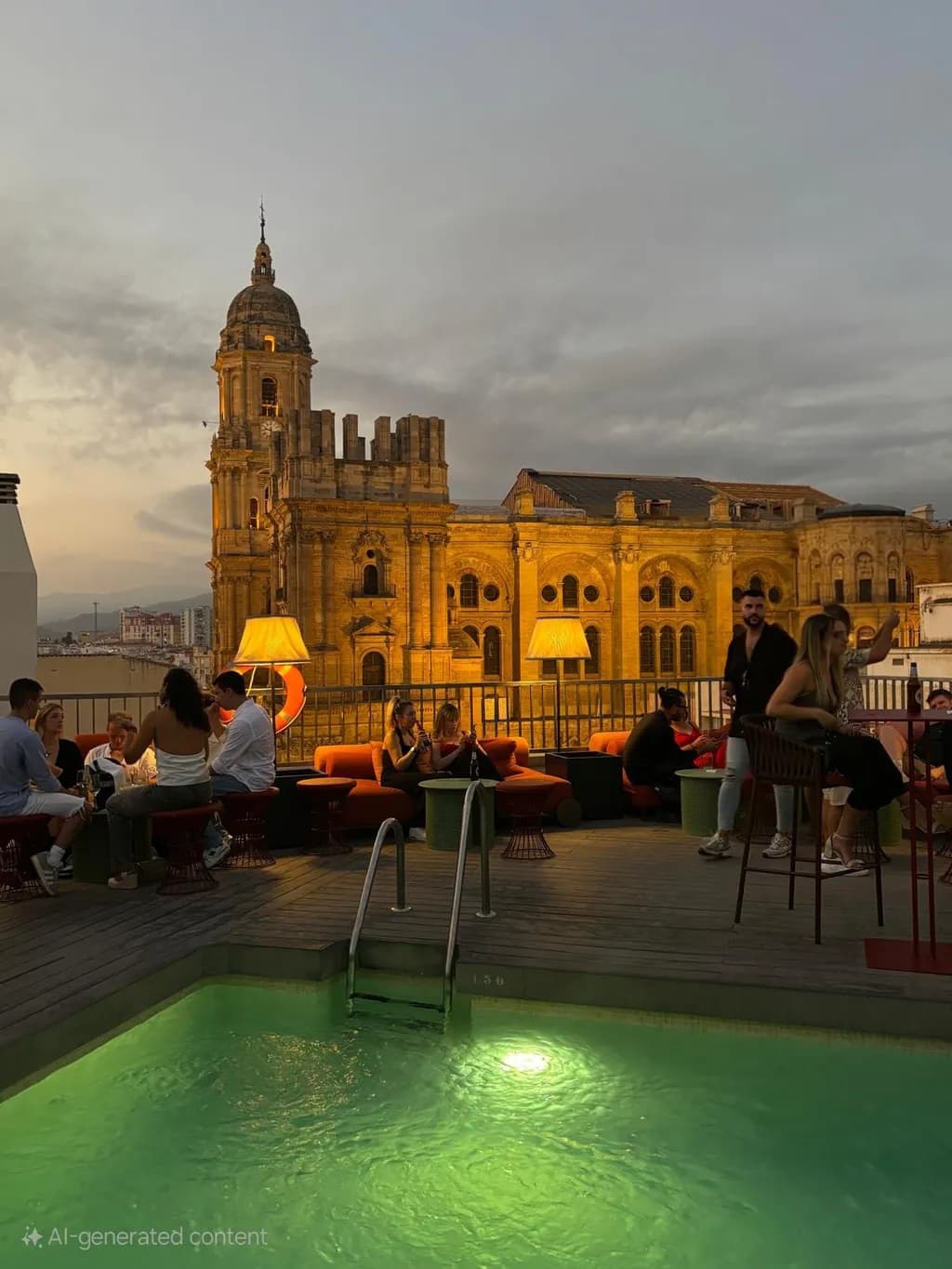 Golden Waterfront Terrace