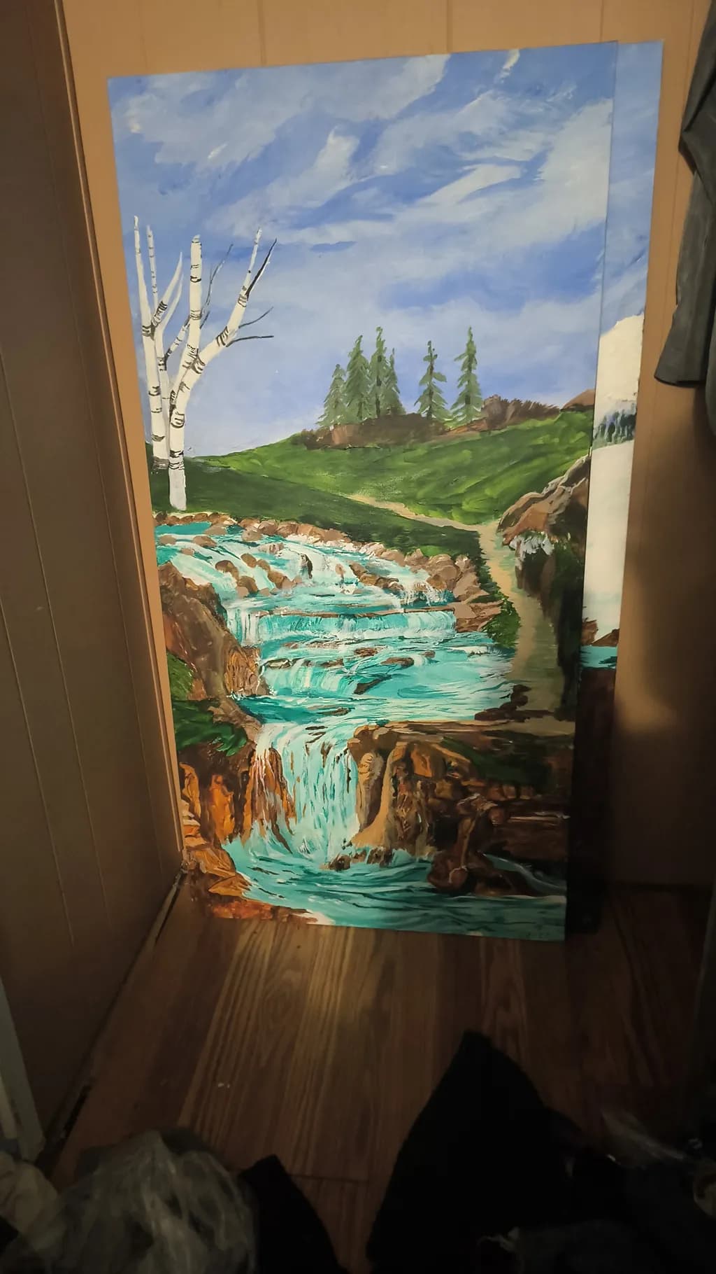 Turquoise Mountain Falls