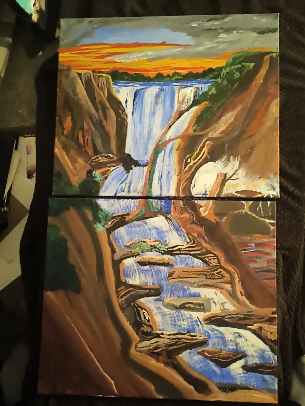 Cascade Through the Canyon