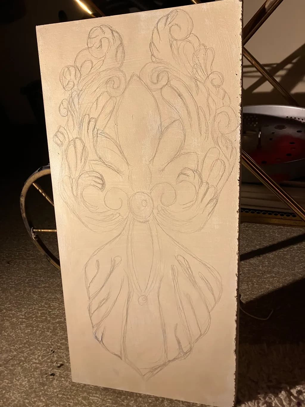 Ornate Floral Medallion
