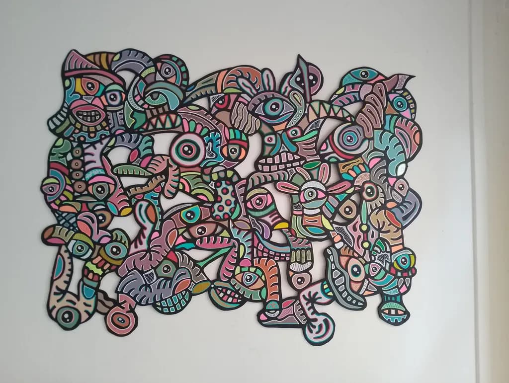 Crowded Menagerie