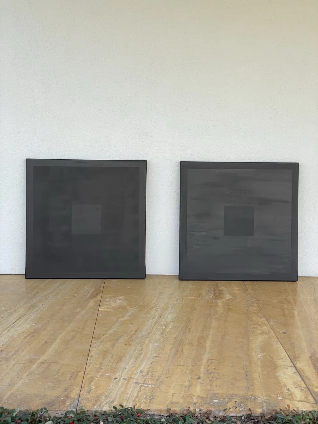Monochrome Art Diptych