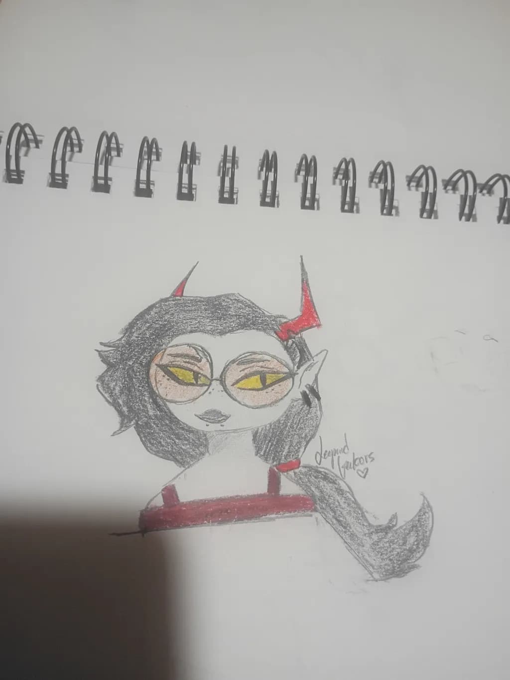 Red-Horned Portrait