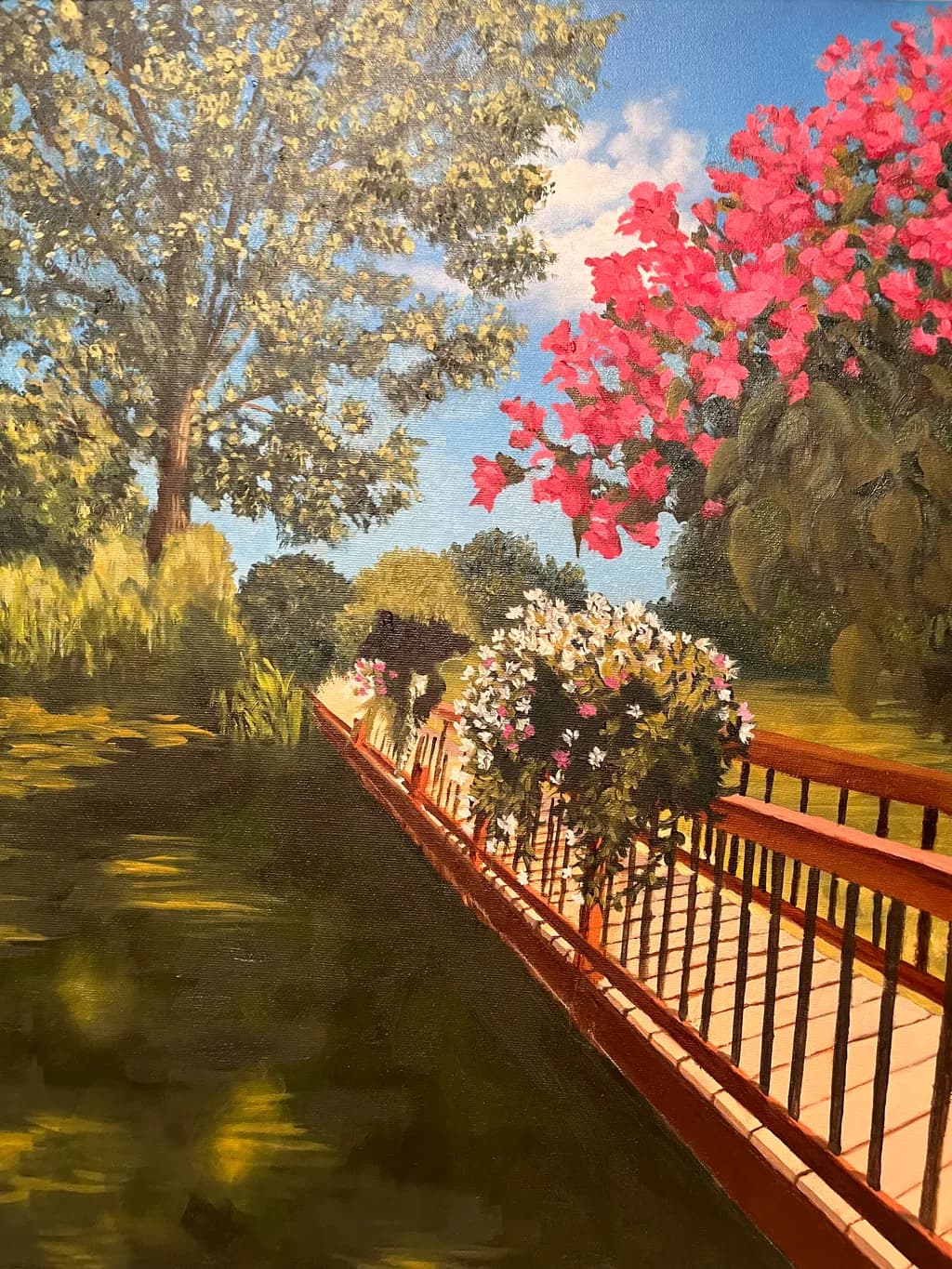 Garden Bridge in Bloom