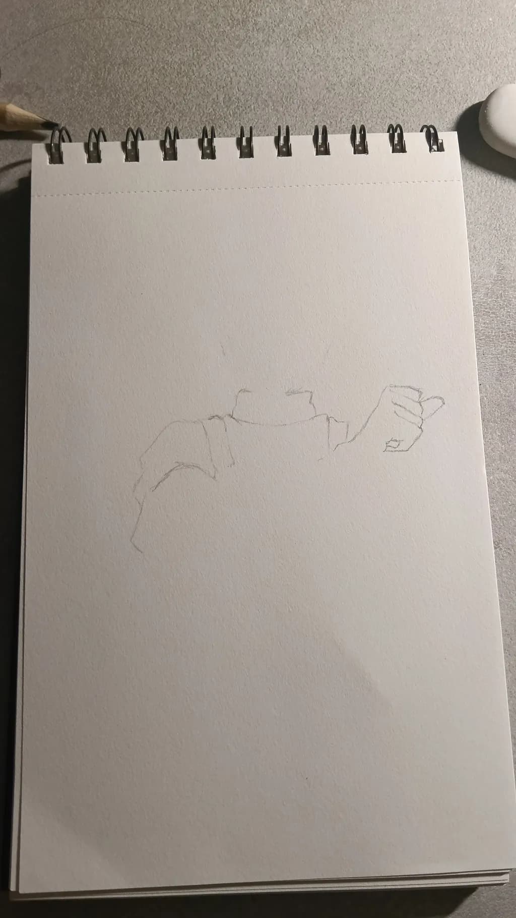 Hand Reaching Forward