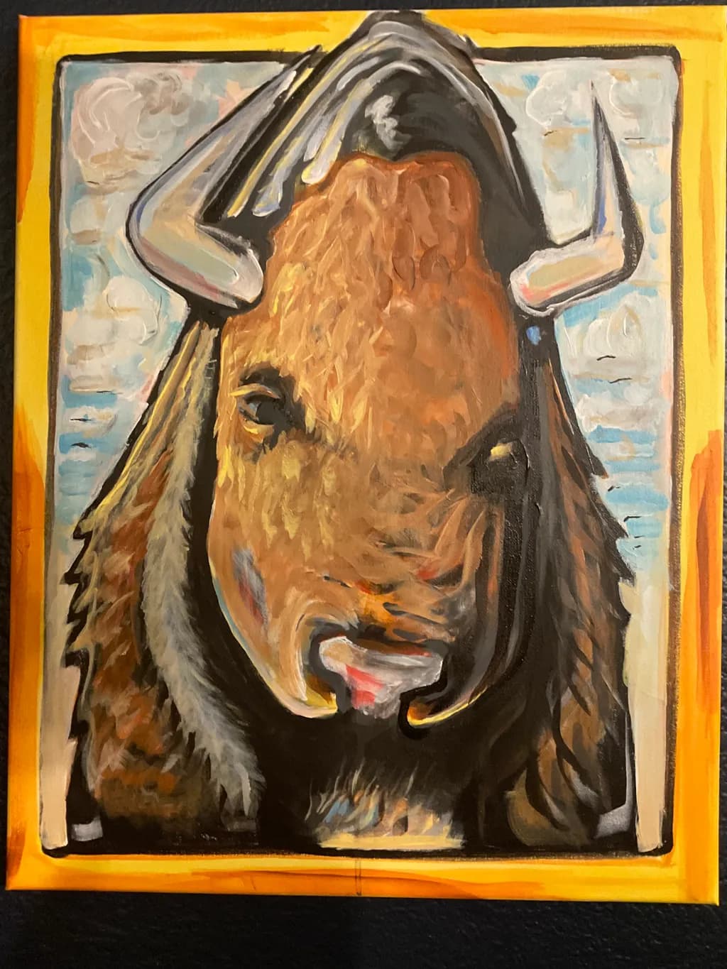 Golden Horns Bison
