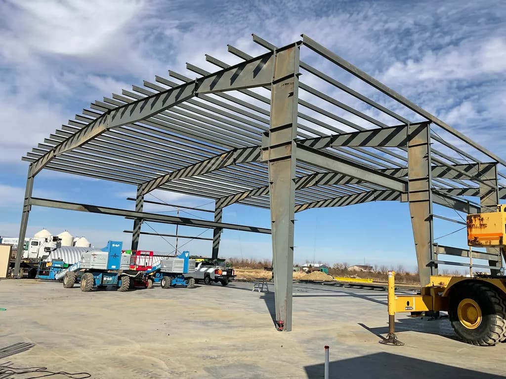 Steel Framework Sky