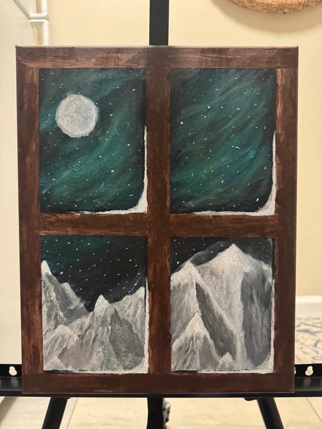 Mountain Moon Window