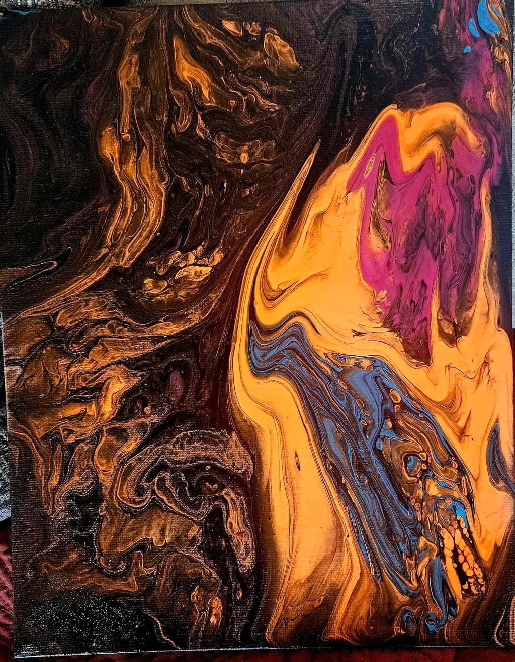 Molten Amber Currents