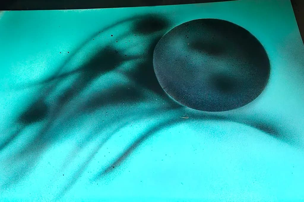 Turquoise Stone Shadows